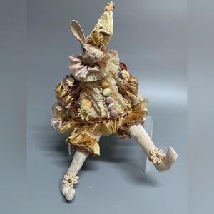 Katherine's Collection Easter Rabbit Doll RARE Victorian Bunny